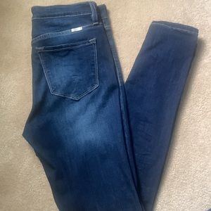 KanCan jeans size 28 dark skinny high rise jean EUC